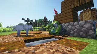 Hero of the village | Skeleton Story Minecraft