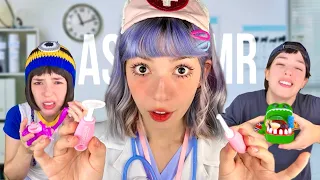 ASMR DOUTORA BRINQUEDOS SALVANDO OS BICHINHOS (episódio 2)  🧸🚑