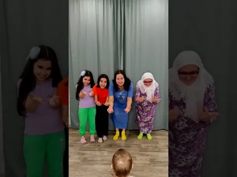 Grandmother, Daughter and three Granddaughters💃😭❤️🙏 Very beautiful. Give good #Suleiman4ik family
