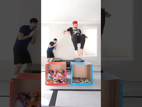 desafio de pular na caixa misteriosa #shorts #viral