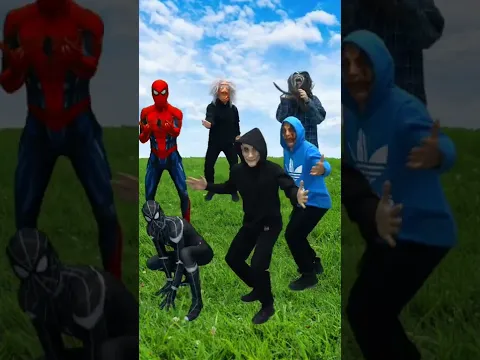 Dance of superheroes, can you do that? #shorts