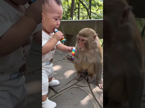 🎷👶🏻🐵 #shorts
