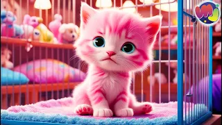💖 GATITO ROSA NADIE LO QUIERE ❌ 🐱 ¡GATITO ABANDONADO BUSCA FAMILIA! 💔
