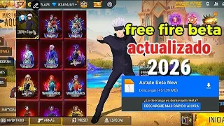 ✅Como DESCARGAR FREE FIRE BETA (Todo Desbloqueado) Actualizado 2026✅
