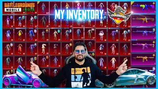 INVENTORY REVEAL : MY 150 RS ULTRA NOOB INVENTORY (BATTLEGROUNDS MOBILE INDIA CLASSIFIED YT )