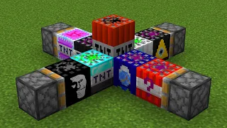 ULTIMATE Minecraft TNT EXPLOSIONS | Huge TNT Modpack