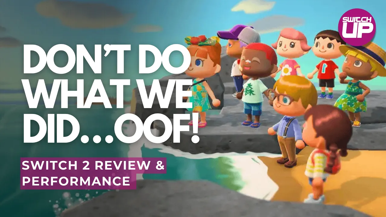 Vid�o-Test de Animal Crossing New Horizons par SwitchUp
