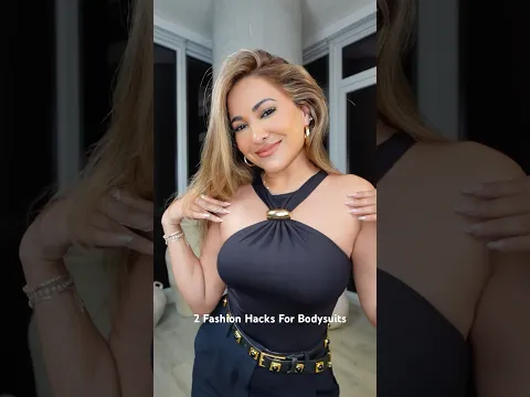 2 Fashion Hacks For Bodysuits ✨ #grwm #ootd #fashion #styling #shorts #outfit #outfitideas #style