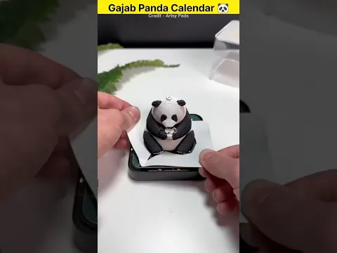 Gajab Panda Calendar🐼 #shorts #viral