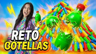 BOTELLAS Explosivas! 🔥 Crushing Challenge Increíble