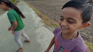आंधळी कोथंबीर खेळून माऊलीला मजा आली 😂#भांडण 