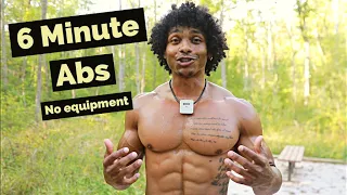 6 MINUTE ABS WORKOUT!! You can do this ANYWHERE (no equipment)