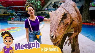 Meekah conoce a Stanley el dinosaurio | 💜¡Hola Meekah!💜Amigos de Blippi | Videos educativos