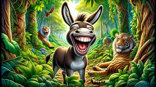 La historia de El Burro MENTIROSO Y El TIGRE 🐯 - Lección De Vida