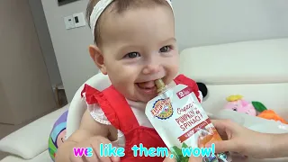 We like Vegetables  Song  with Milana and Nastya