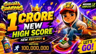 🔴SUBWAY SURFERS LIVE || High score challenge..