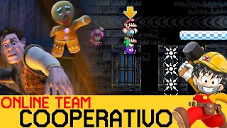 Cuando los HÉROES Aparecen en el ONLINE - COOPERATIVO ONLINE #2 | Super Mario Maker 2 - ZetaSSJ