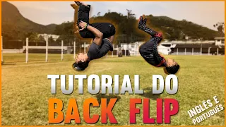 Tutorial do mortal pra trás/ Back flip.