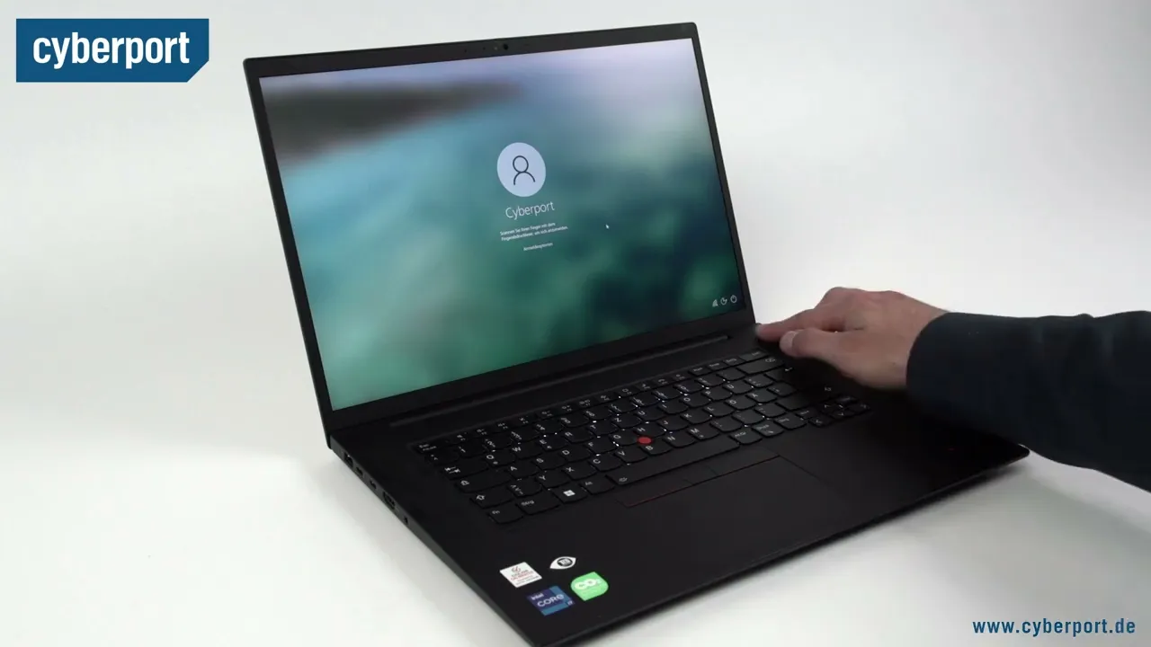 Vido-Test de Lenovo ThinkPad P1 par Cyberport