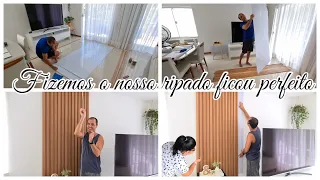 FICOU PERFEITO O NOSSO RIPADO | GASTAMOS POUCO E FICOU MELHOR QUE IMAGINÁVAMOS | Viviane Magalhães