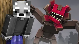 Sobreviví a los Ángeles Muertos en Minecraft... Un Lugar En Silencio