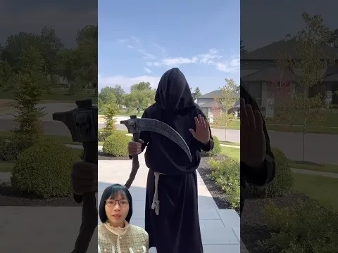 Bố giả làm thần chết để trêu con gái 😳 #shortsviral #trendingshorts #funny #shortvideo ￼
