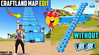 HOW TO CREATE CRAFTLAND MAP IN FREE FIRE || CRAFTLAND MAP FREE FIRE || BRONZE FF 07