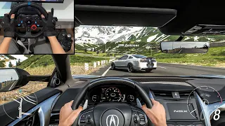 Acura NSX Type S | Forza Horizon 6 | Steering Wheel Gameplay