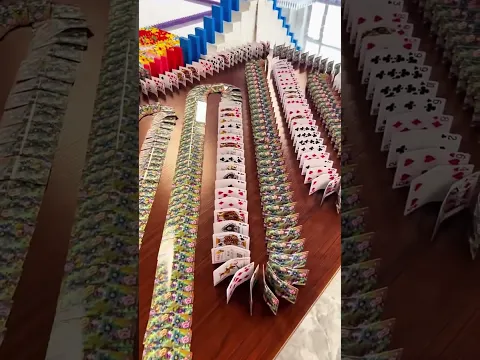Hizo El Dominó Más LARGO del Mundo