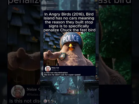In Angry Birds (2016), Bird Island has no cars meaning the reason they built stop signs is to