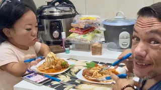 Macarrão com Toscana!!!
