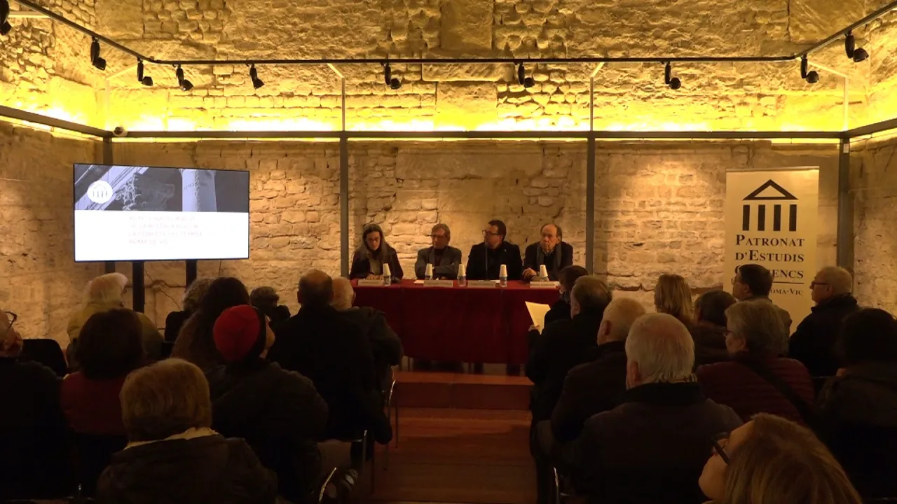 Inauguren la restauració del Temple Romà