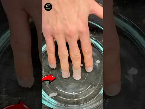 Wow! freezing chemical 😱