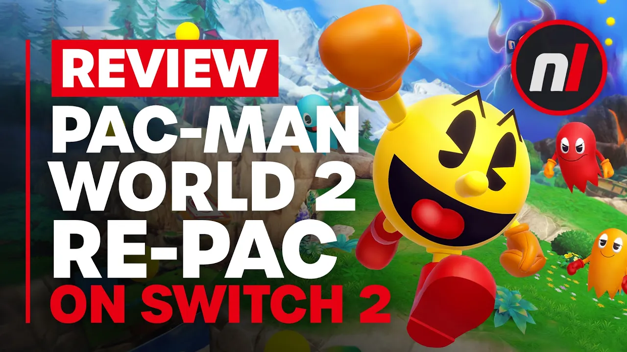 Vidéo-Test de Pac-Man World 2 Re-Pac par Nintendo Life