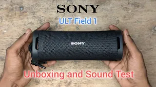 Sony ULT Field 1 Unboxing and Sound Test