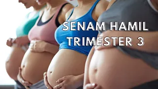 SENAM HAMIL TRIMESTER 3 - AGAR POSISI BAYI OPTIMAL (MASUK PANGGUL) | PRENATAL YOGA