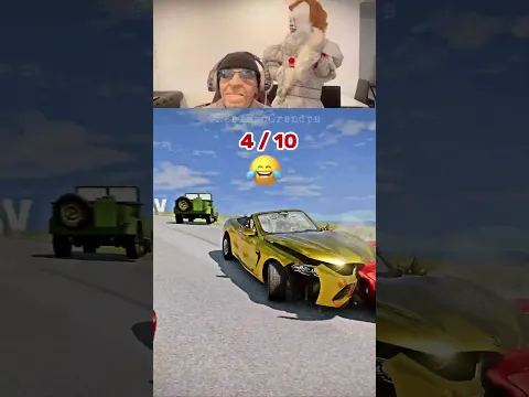 Lucky Vs Unlucky 2 😱 🔥 Grandpa 👴 Beamng Satisfying #shorts - Dylan Leonte