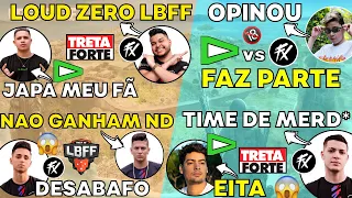 LBFF 5: DONO DA LOUD RESPONDE CEROL ! NOBRU DESABAFA e MANDA RECADO ! CAUAN vs JAPABKR FARPAS !