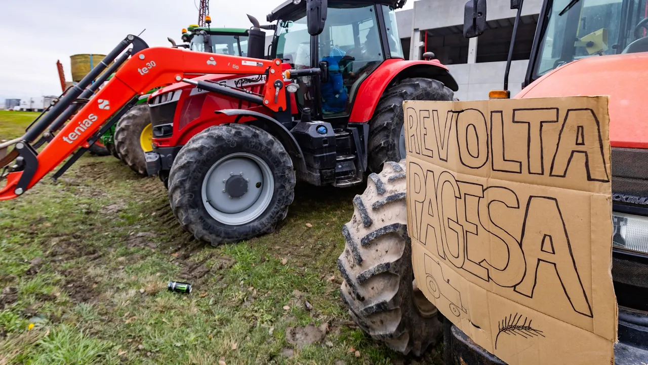 Revolta Pagesa es concentra a Osona contra l’acord entre la UE i el Mercosur