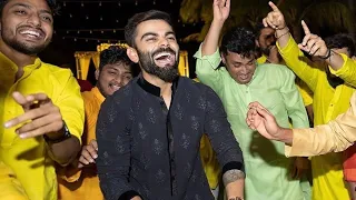 Virat Kohli Dancing On Oo Antava Mawa Song At Glenn Maxwell's wedding party
