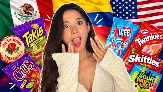 ¡PROBANDO DULCES DE DIFERENTES PAÍSES! 