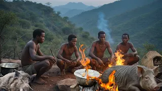 See How Hadzabe Tribe Survive in the Wilderness | life of the hunters