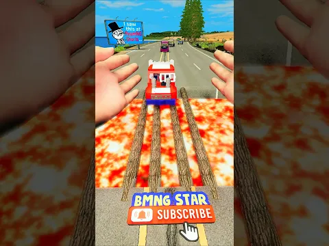 Funny Lego Cars vs Hand Clap in BeamNG.Drive