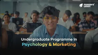 Masters' Union Undergraduate Programme in Psychology and Marketing