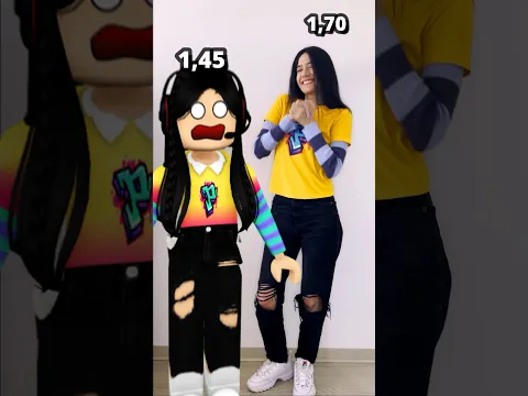 Cuánto miden mis personajes de roblox Paolazgames