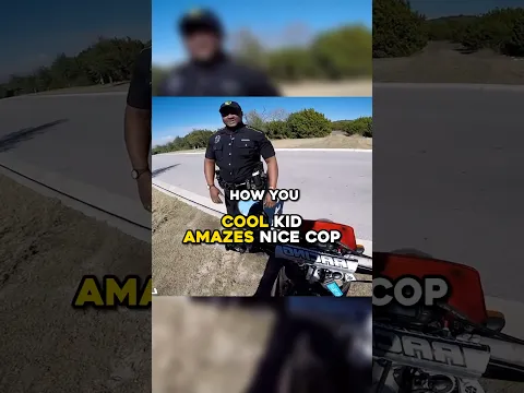 Nice Cop Catches 15 Year Old Lacking