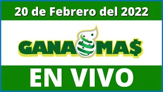 Loteria Gana Mas Transmision En Vivo Domingo 20 de Febrero del 2022