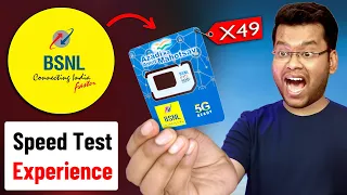 BSNL Sim Price, PORT, Speed Test, YouTube Play Test & Call Quality Test | BSNL Network Problem?