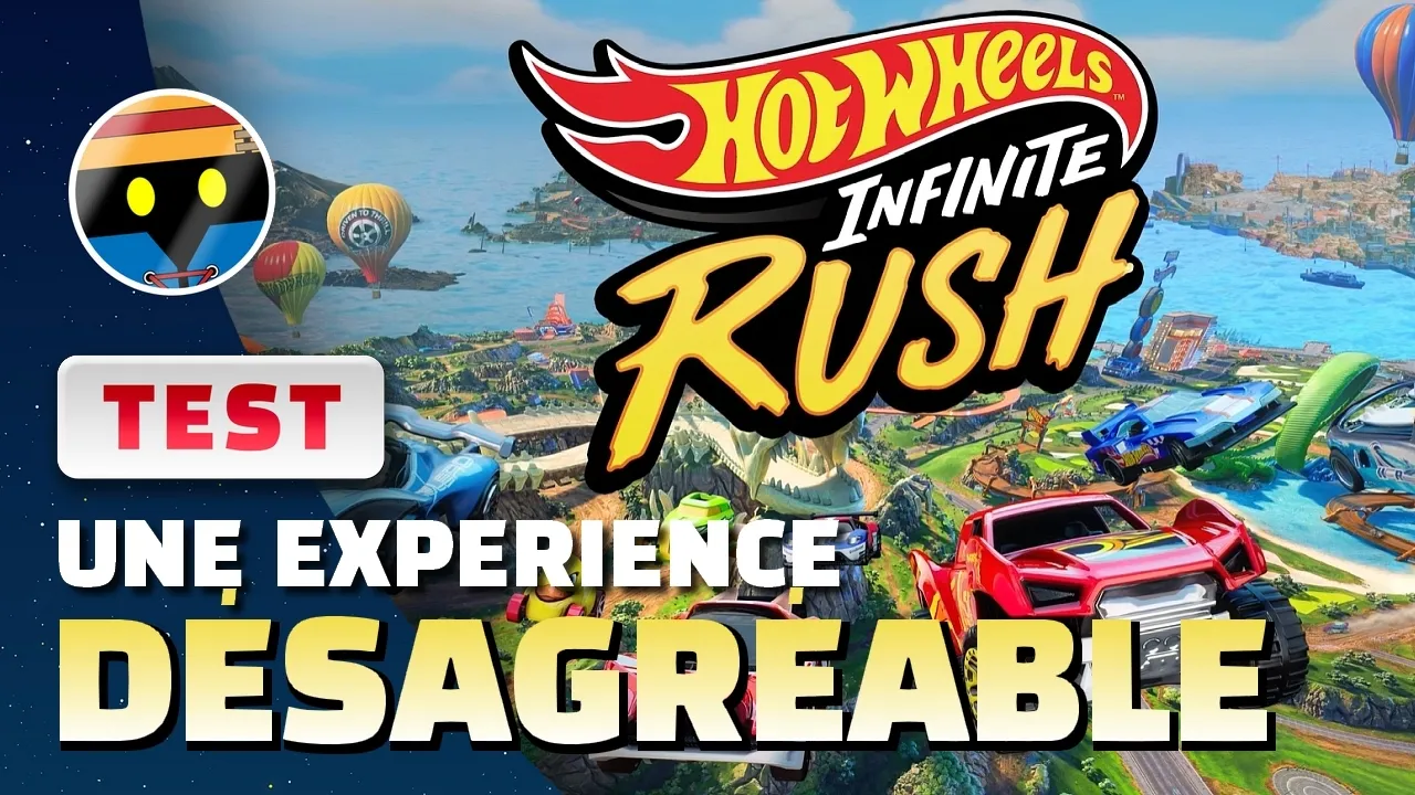 Vid�o-Test de Hot Wheels Infinite Rush par Bibi300