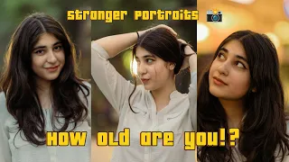 She's just 17 years old 😱| Stranger Portraits| Rakesh Photopedia| Kashmir